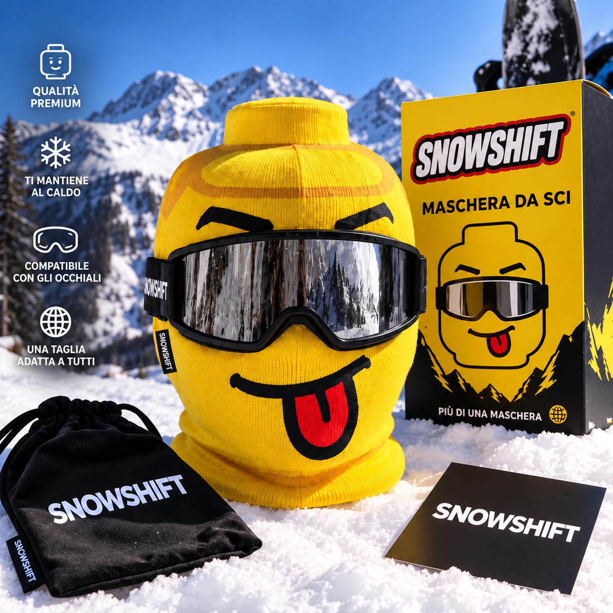 SnowShift™ – Maschera da Sci